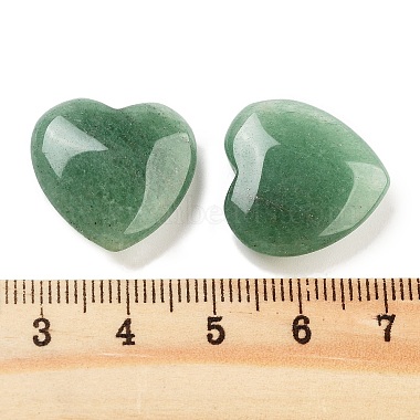 Heart Natural Green Aventurine Worry Stone(G-C134-06A-15)-3