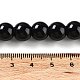 Black Glass Pearl Round Loose Beads For Jewelry Necklace Craft Making(X-HY-10D-B20)-4