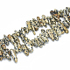 Chapelets de perles en jaspe dalmatien naturelle(X-G-S312-09)-1