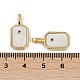 Rack Plating Brass Micro Pave Cubic Zirconia Pendants(KK-U032-90G-03)-3