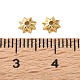 abalorio de bronce de tapas(KK-C260-17G)-2