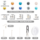 Sunnyclue наборы для изготовления сережек и браслетов своими руками(DIY-SC0013-27)-2