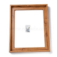 (Defective Closeout Sale:Scratch) Rectangle Iron Picture Frame, with Hanger Hooks & Screws, Peru, 380x305x37.5mm, Hole: 3.2mm(DIY-XCP0001-59)