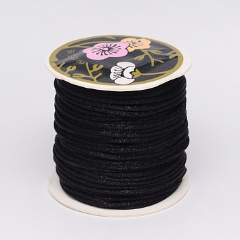 Nylon Thread, Black, 2mm, about 25.15 yards(23m)/roll.