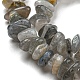 Labradorite naturelle brins puce de perles(G-M205-13)-5