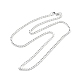 Spray Painted 201 Stainless Steel Curb Chain Necklaces(NJEW-R258-01A)-1