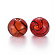 Transparent Handmade Blown Glass Globe Beads(GLAA-T012-30A)-2