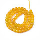 Chapelets de perles d'agate naturelle(G-S359-375F)-2