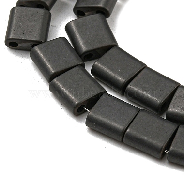 Electroplated Non-magnetic Synthetic Hematite Beads Strands(G-C106-A01-11)-3