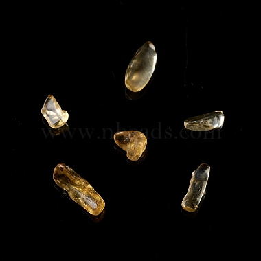 Natural Citrine Chip Beads(X-G-M364-03A)-2