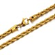 304 Stainless Steel Rope Chain Necklaces(NJEW-P047-40)-1