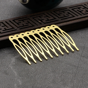 Iron Hair Forks, Viking Hair Accessories for Women, Golden, 53x39mm