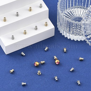 20Pcs 2 Colors Brass Ear Nuts(KK-YW0004-63)-5