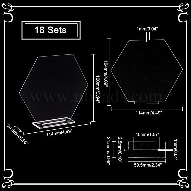 Acrylic Table Sign Holders(DIY-WH0374-22)-2