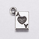Poker A Tibetan Silver Charms(AC0322)-2