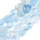 Natural Aquamarine Beads Strands(G-R445-8x10-36)-2