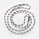Модные 304 ожерелья цепи цепи нержавеющей стали(NJEW-I210-01P-B)-1