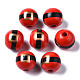 Painted Natural Wood European Beads(WOOD-S057-035)-1