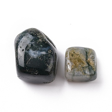 natürlichen Moos Achat Perlen(G-G979-A24)-2