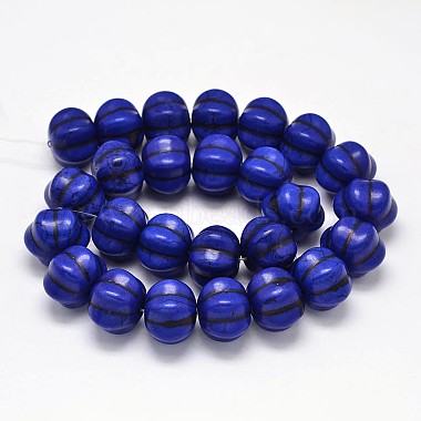 Dyed Synthetic Turquoise Bead Strands(G-M148-08-A)-2