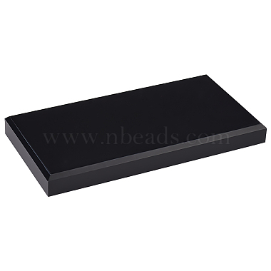 Rectangle Opaque Acrylic Display Base(DJEW-WH0034-50B)-1