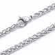 304 Stainless Steel Wheat Chain Necklaces(NJEW-L173-015-P)-1
