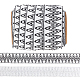 ARRICRAFT Ethnic Style Jacquard Nylon Elastic Ribbon(OCOR-AR0001-42)-1