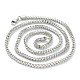 304 Stainless Steel Wheat Chain Necklaces(NJEW-I245-08C-P)-2
