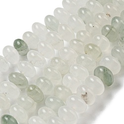Natural Jade Beads Strands, Faceted, Rondelle, 6x4mm, Hole: 0.6mm, about 99~103pcs/strand, 15.55''~15.75''(39.5~40cm)(G-Z046-A01-01)