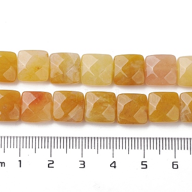 topaze naturelles perles de jade de brins(G-K359-B10-01)-5