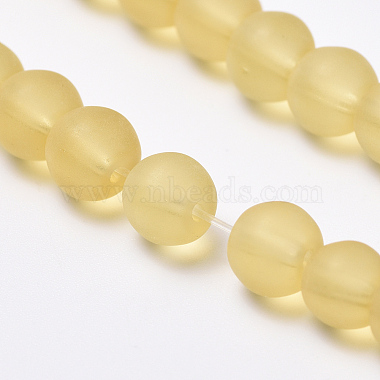 Transparent Glass Beads Strands(X-GLAA-Q064-11-8mm)-3