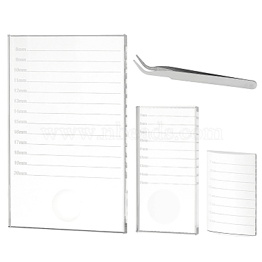 Clear Glass Assorted Facial Tool