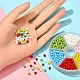 540Pcs 6 Colors 6/0 Glass Seed Beads(SEED-YW0001-88)-6