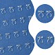 24Pcs Plastic Clip-on Earring Findings(KY-YW0002-33)-1