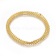 Stainless Steel Ball Chain Necklace Making, Golden, 24.4 inch(62cm), 2.5mm(MAK-L019-01D-G)