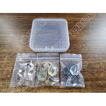 DICOSMETIC 36Pcs 3 Color Ion Plating(IP) 304 Stainless Steel Open Pendants, Textured, Teardrop, Mixed Color, 21x15x1mm, Hole: 14x9mm, 12pcs/color