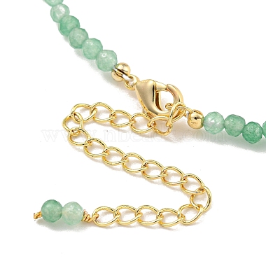 Natural Pearl & Natural Gemstone Beaded Necklaces(NJEW-M214-08G)-3