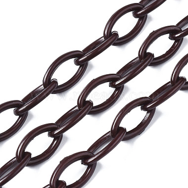 Coconut Brown Acrylic Cable Chains Chain