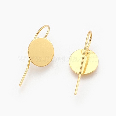 Brass Earring Hooks(KK-A093-G-NF)-2