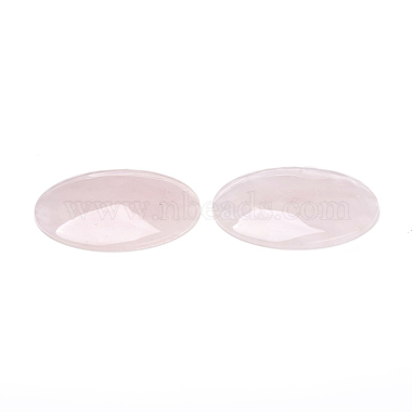 Natural Rose Quartz Cabochons(G-L553-22A)-2