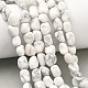 howlite naturelles brins de perles(G-C286-A20)-1