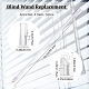 Craspire 15 Stück Lamellenschoner für die Reparatur von Vertikaljalousien(FIND-CP0001-11)-4