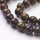 Chapelets de perles en bronzite naturel(G-Q605-25)-3