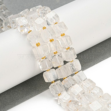 Natural Quartz Crystal Beads Strands(G-G053-B15-01C)-2