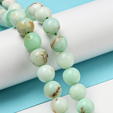 Natural Green Opal Beads Strands(G-R494-A08-03)-4