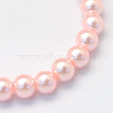 Chapelets de perles rondes en verre peint(X-HY-Q003-6mm-70)-2