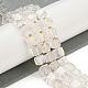 Natural Quartz Crystal Beads Strands(G-G053-B15-01C)-2