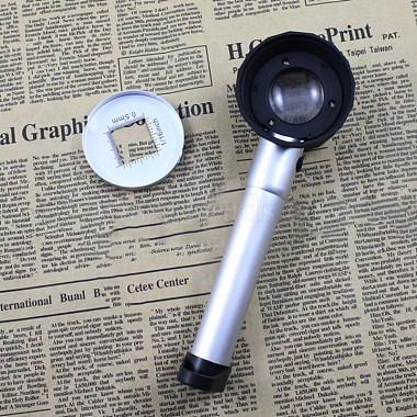 Metal Handheld Magnifier(AJEW-L073-11)-5