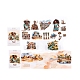 15Pcs Travel Theme DIY Picture Stickers(STIC-U004-03E)-1