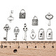 50Pcs 10 Styles Tibetan Style Alloy Charms(TIBEP-CJ0002-73)-1